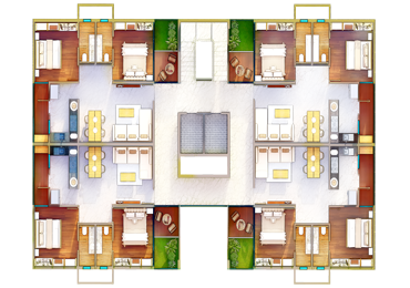 Floor Plan  The Address